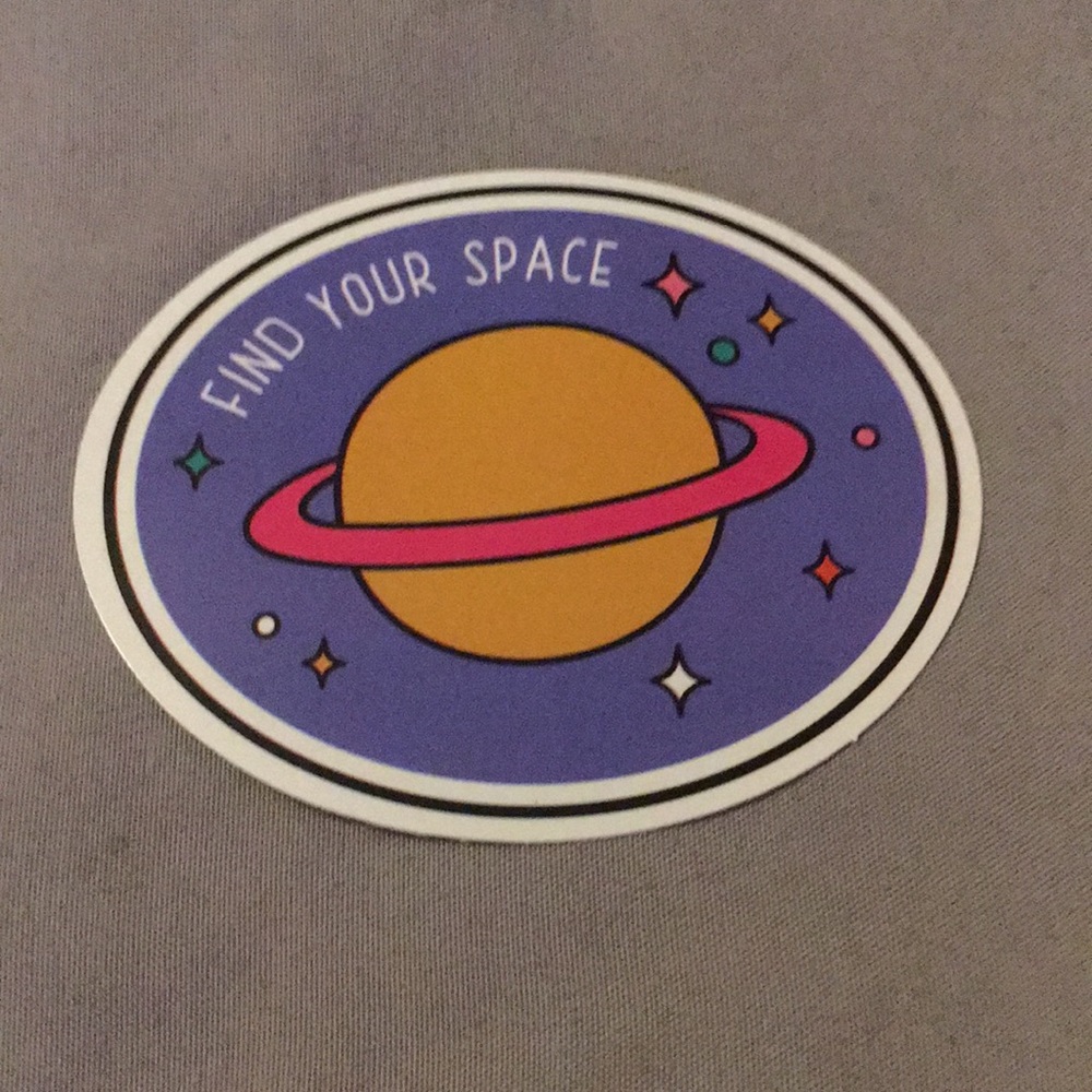 Medium sized sticker